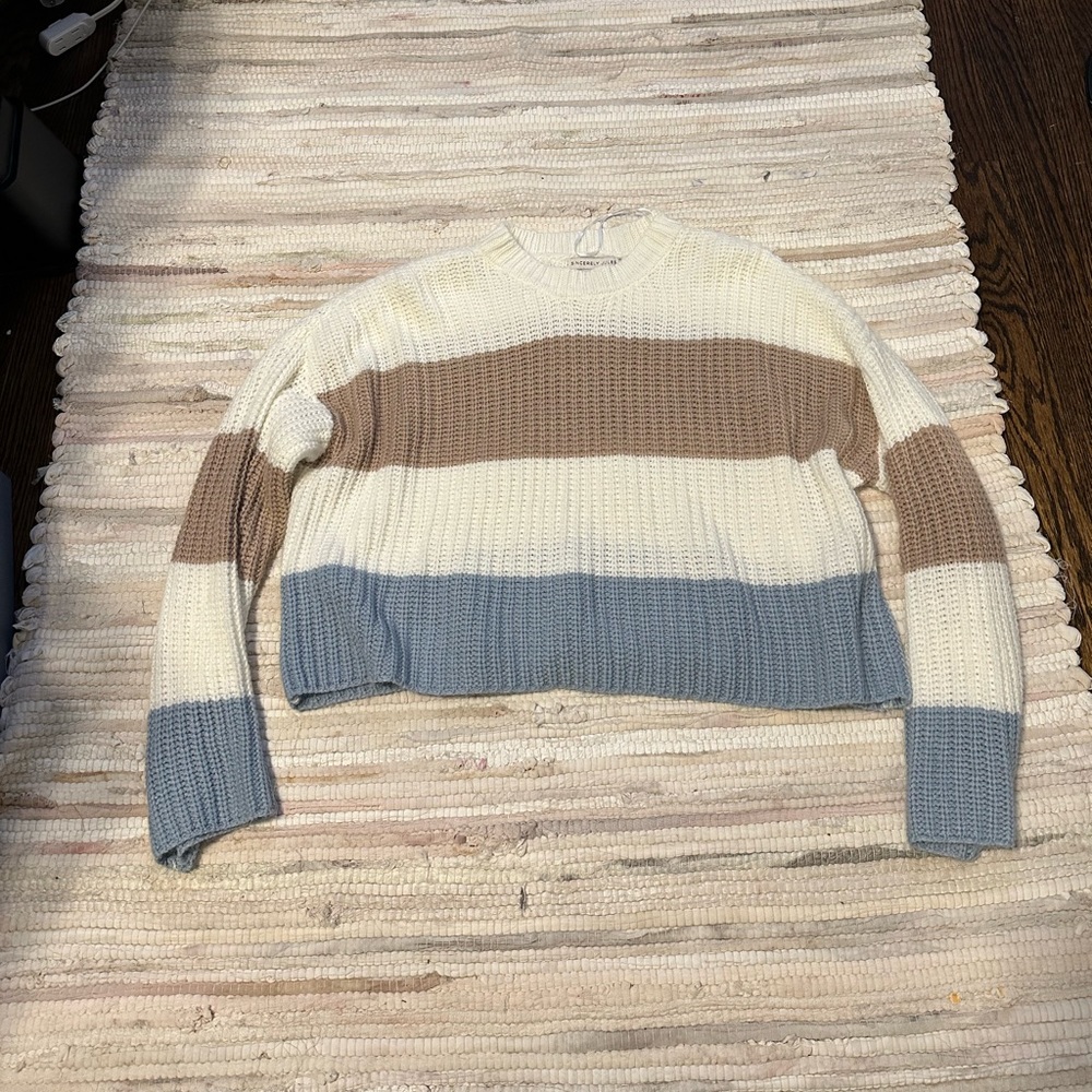cropped sweater